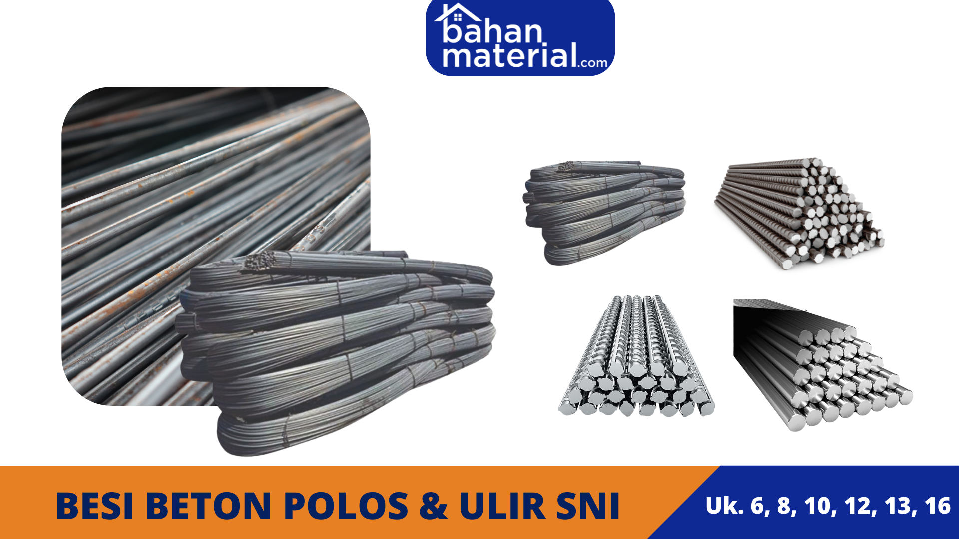 Produk Besi Beton Polos Ulir SNI