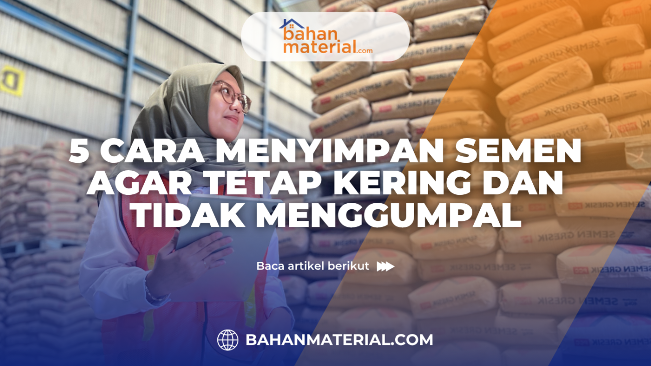 5 Cara Menyimpan Semen agar Tetap Kering dan Tidak Menggumpal