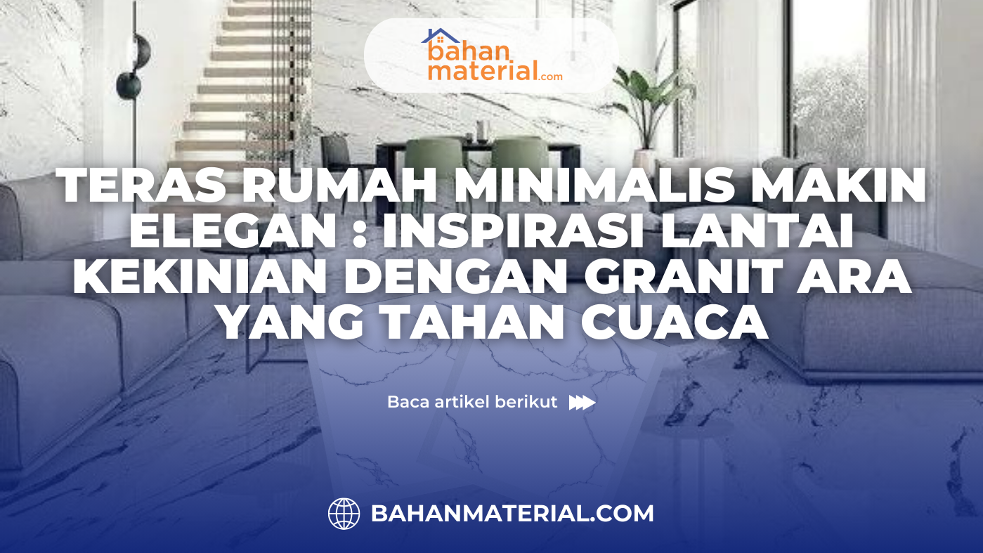 Teras Rumah Minimalis Makin Elegan
