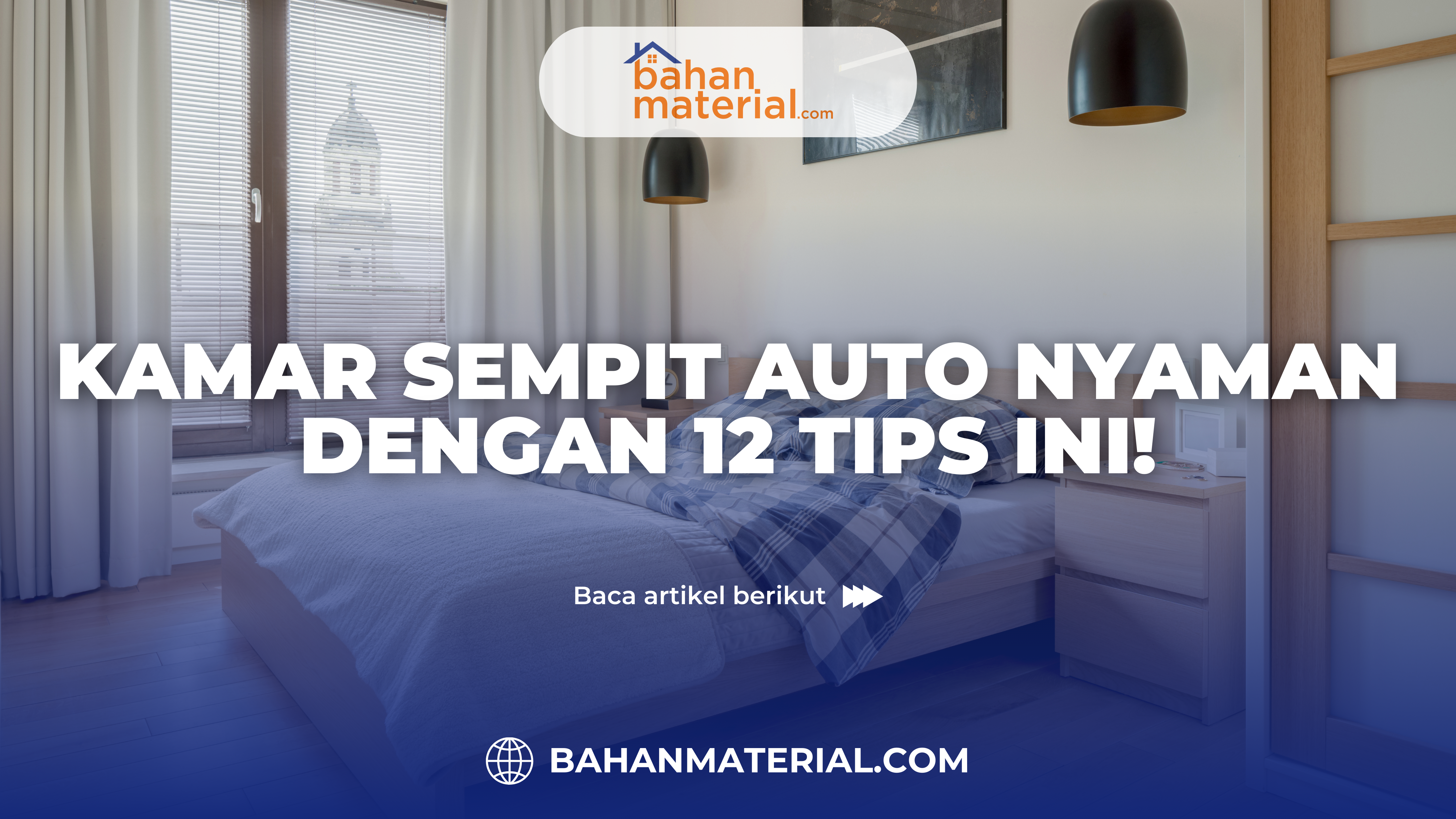 Tips menata kamar sempit