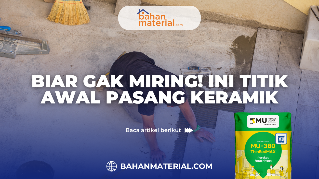 Titik Awal Pasang Keramik