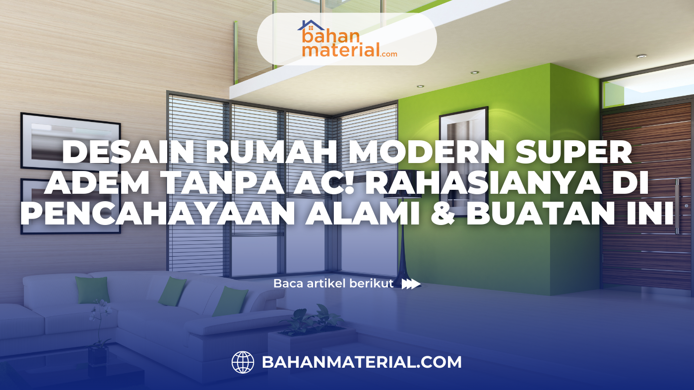 pencahayaan rumah modern