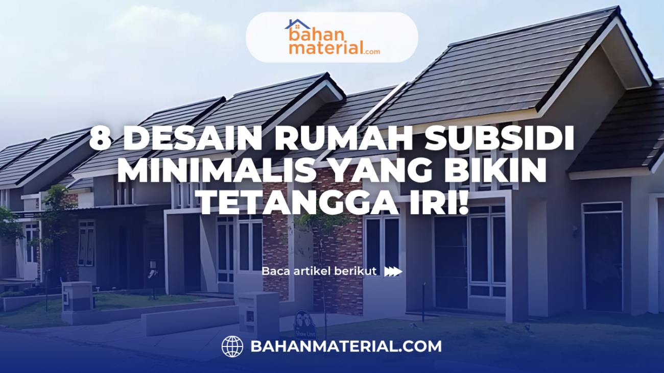Rumah Subsidi Minimalis