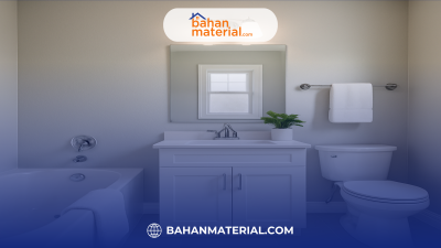 Cat Kamar Mandi Warna Abu Muda