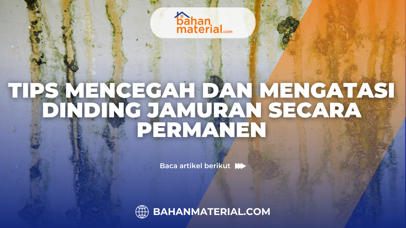 Tips Mencegah dan Mengatasi Dinding Jamuran Secara Permanen