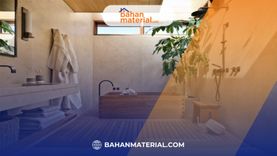 Ide Model Keramik Dinding Kamar Mandi Natural Bernuansa Alam (4)