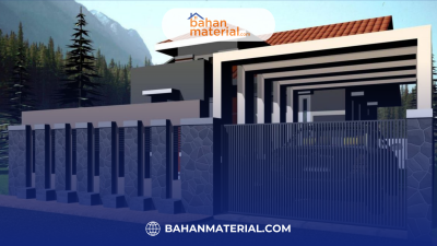Tren Warna Pagar Rumah 2025 Estetis, Modern, dan Elegan (3)