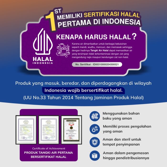 Kenapa Harus Tangki Halal