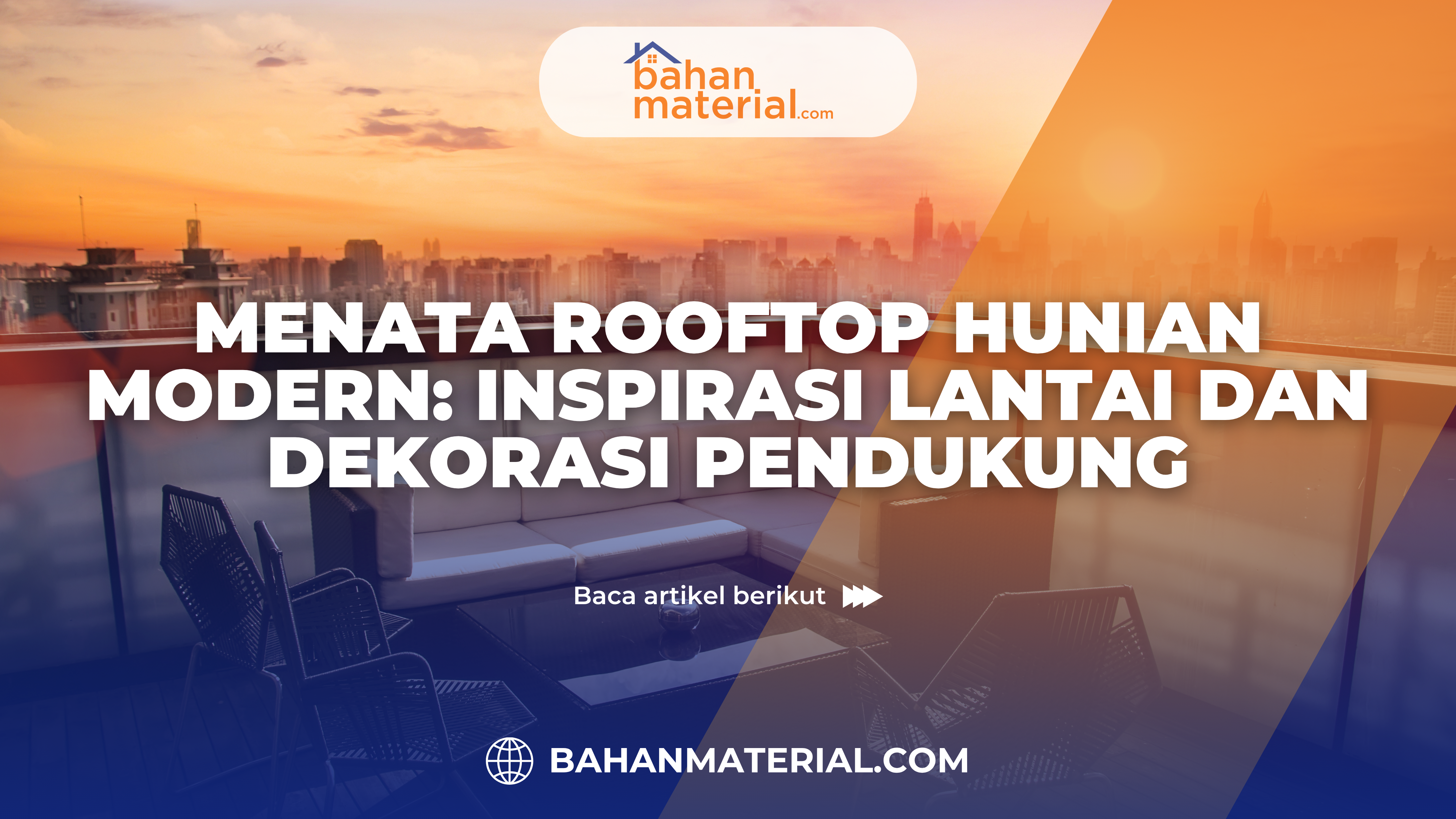 Menata Rooftop Hunian Modern Inspirasi Lantai dan Dekorasi Pendukung (1)