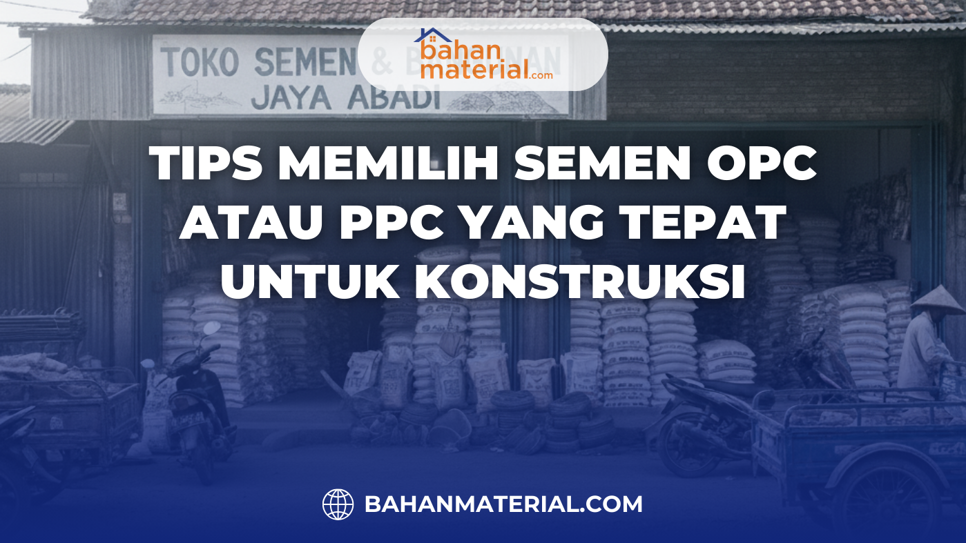 Tips Memilih Semen OPC atau PPC yang Tepat untuk Konstruksi