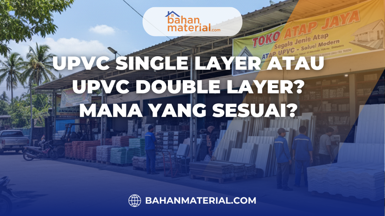 UPVC Single Layer atau UPVC Double Layer Mana yang Sesuai